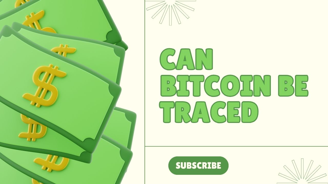 Can bitcoin be traced